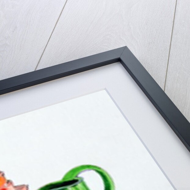 Terrier amongst Terracotta Pots by Diane Matthes