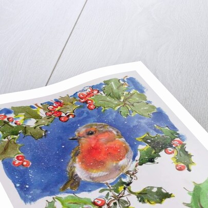 Christmas Robin, 1996 by Diane Matthes