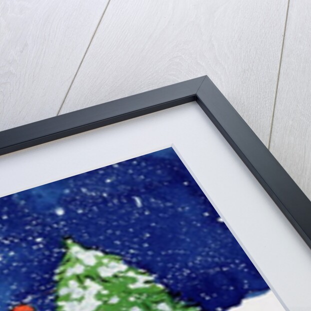 Little Snowmen Snowballing, 1996 by Diane Matthes