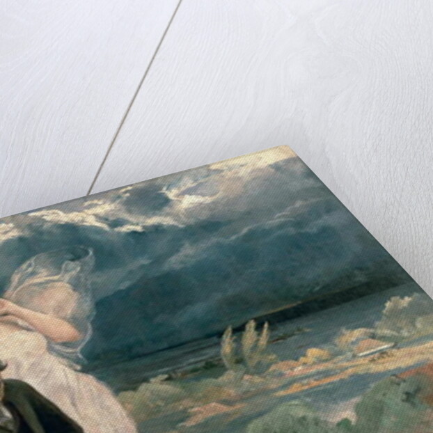 Painter with Muse, 1905 by Wincenty Wodzinowsky