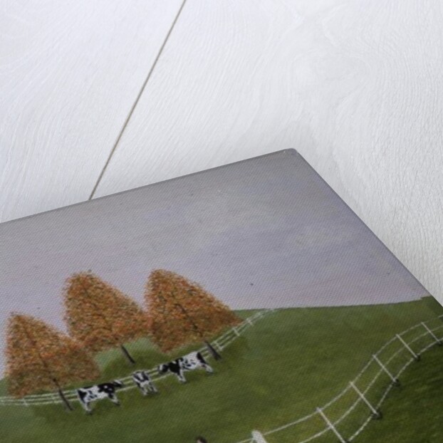 A Pastoral Landscape, 1980 by Mark Baring