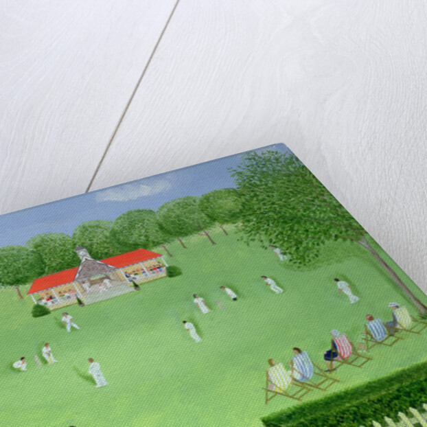 The Cricket Match, 1981 by Mark Baring