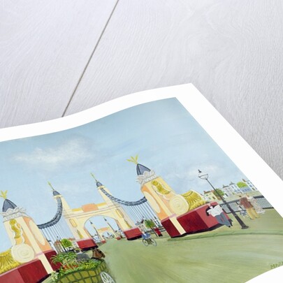 Hammersmith Bridge, 1981 by Mark Baring