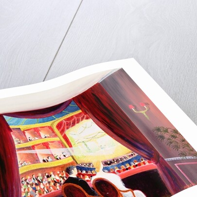 Night at the Ballet, 1984 by Mark Baring