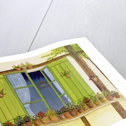 Chasant des Canari, 1990 by Mark Baring