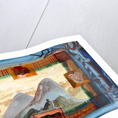 Mountain Peaks and Faces by Michael Chase