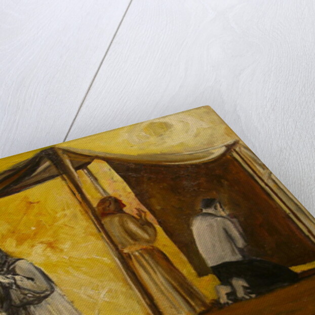 Abraham Praying by Richard McBee