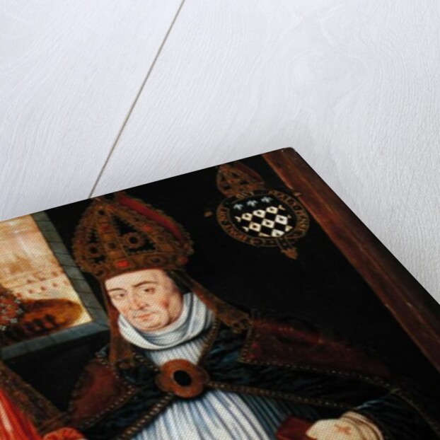 Portrait of William of Waynflete by Richard Greenbury