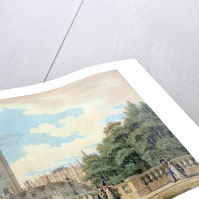 Magdalen College by Thomas Malton Jnr.