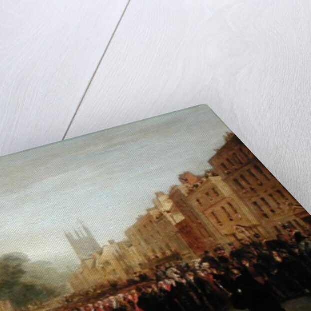 The Visit of the Prince Regent to Oxford, 1814 by George Jones