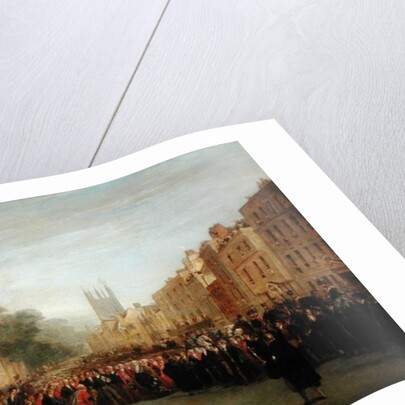 The Visit of the Prince Regent to Oxford, 1814 by George Jones
