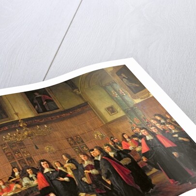 The Expulsion of the Fellows in 1687, 1884 by Pierre François Joseph Tonneau