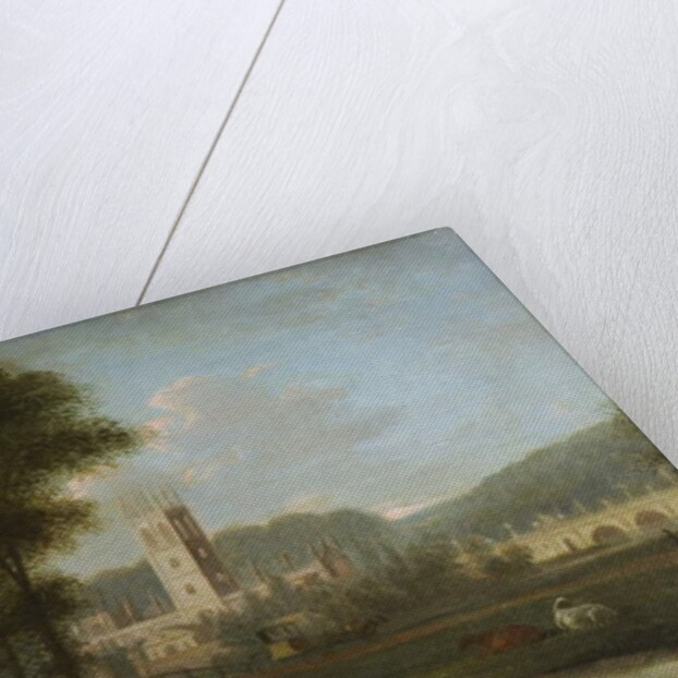 Magdalen Tower from Meadows, 1778-79 by L. & Ramsay T. Duke