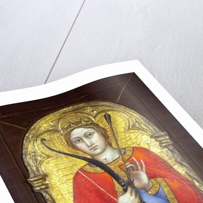 Saint Ursula by Taddeo di Bartolo