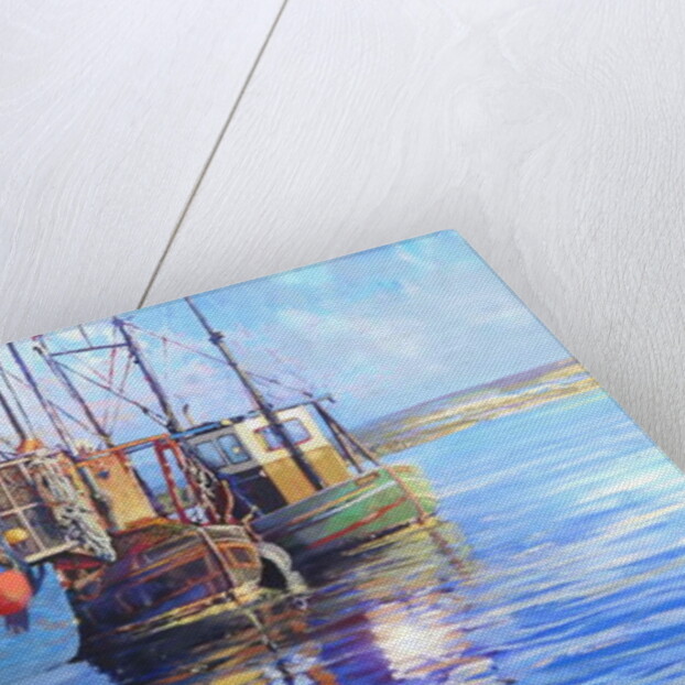 Fishing boats, 2001 by Martin Decent