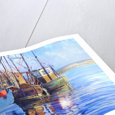 Fishing boats, 2001 by Martin Decent