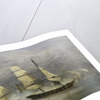 The 'Black Joke' Capturing the Spanish Slave Brig, 'Almirante' in the Bight of Benin, February 1st 1829 by Allan Duncan