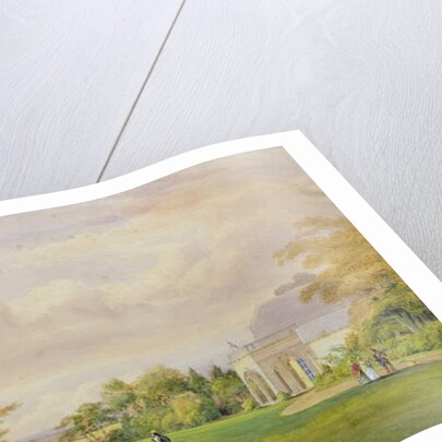 Group at the 'Cottage', Bournehill, 1858 by John Christian Schetky