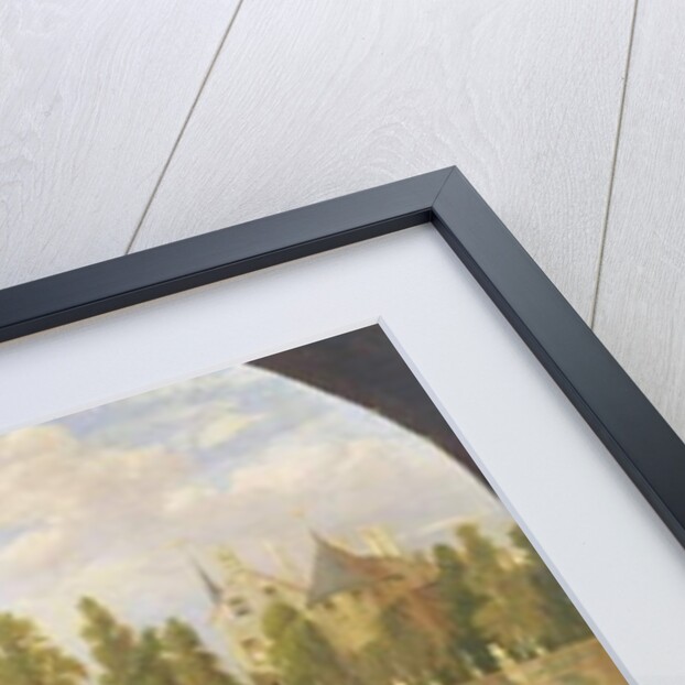 Drummond Castle, Perthshire, seen from the Gardens, 1847 by Jacob Thompson