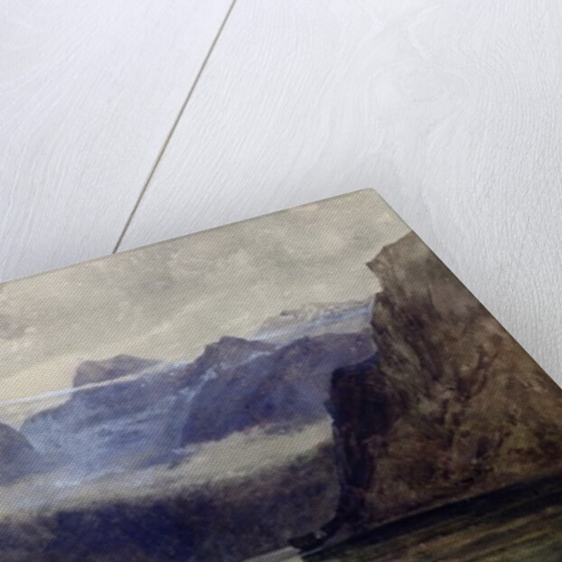 Romsdal Fjord at Midnight, 1847 by William West