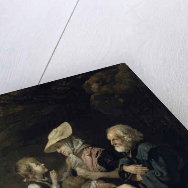 Beggars on the Road to Stanmore by Johann Zoffany