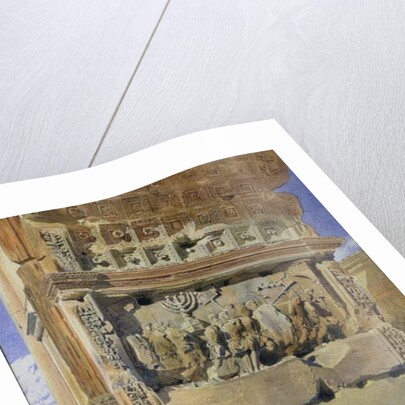 Arch of Titus, Rome, 1842 by Thomas Hartley Cromek