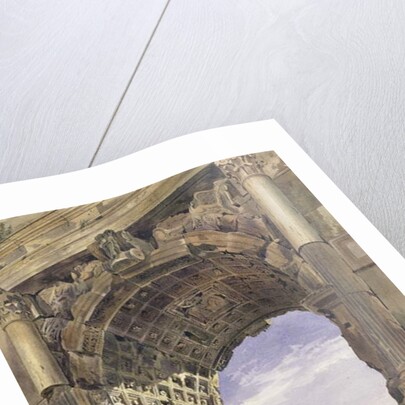 Arch of Titus, Rome, 1842 by Thomas Hartley Cromek