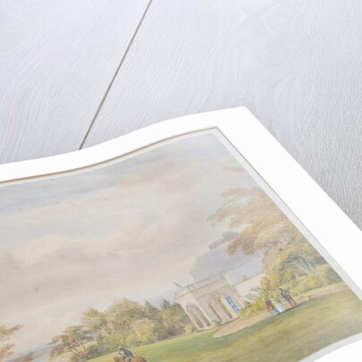 Drummond Family at Bournehill Cottage, 1858 by Henry Holland