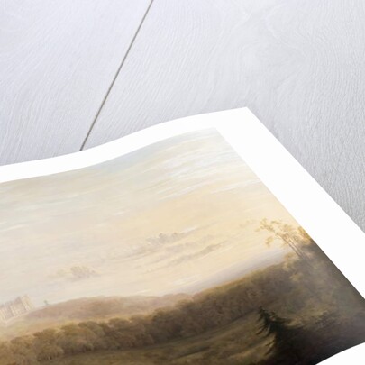 View of Belvoir castle, c.1820 by English School