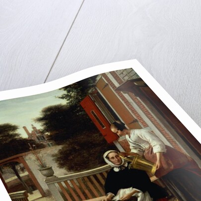 A Mistress and her Maid, 1660s by Pieter de Hooch