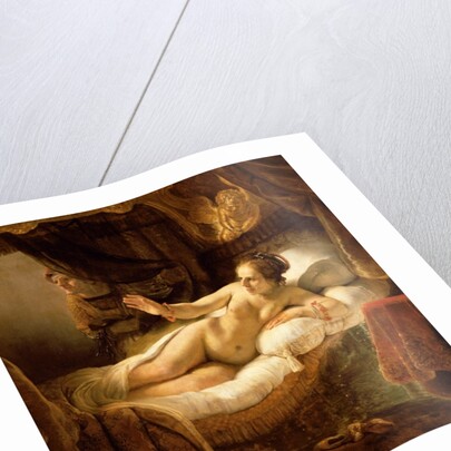 Danae, 1643 by Rembrandt Harmensz. van Rijn