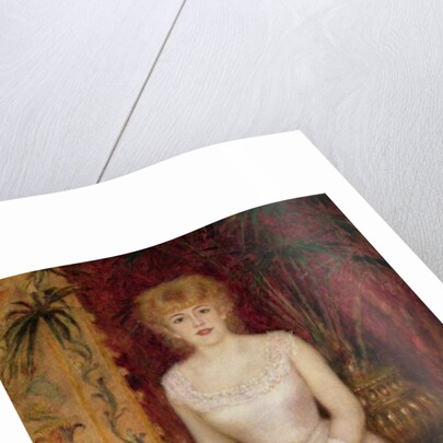 Portrait of Jeanne Samary 1878 by Pierre Auguste Renoir