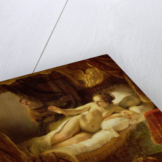 Danae, 1643 by Rembrandt Harmensz. van Rijn