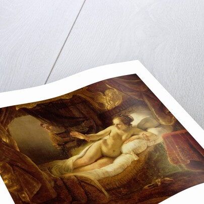 Danae, 1643 by Rembrandt Harmensz. van Rijn