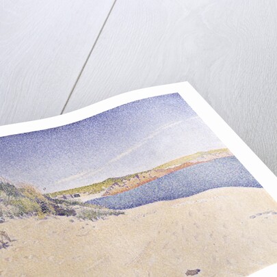 Sandy Seashore, 1890 by Paul Signac
