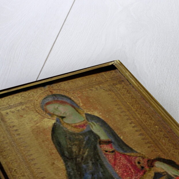 Virgin Annunciate, right hand panel of diptych, 1340-44 by Simone Martini