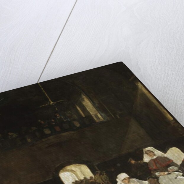 First Australian wounded at Gallipoli arriving at Wandsworth Hospital, London, 1921 by George James Coates