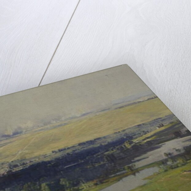 The Somme Valley near Corbie, 1919 by Ernest Arthur Streeton