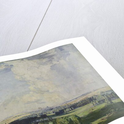 Amiens, the key of the west, 1928 by Ernest Arthur Streeton