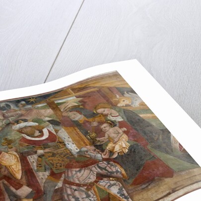 The Adoration of the Three Kings, c.1492 by Giovanni Canavesio