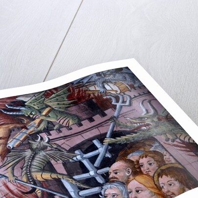 Descent to the hell, c.1492 by Giovanni Canavesio