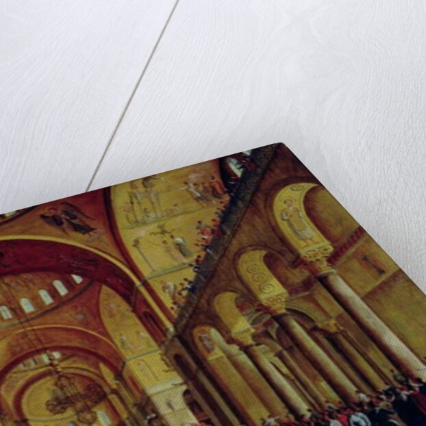 The Presentation of the New Doge to the People in the Basilica of San. Marco by Gabriele Bella