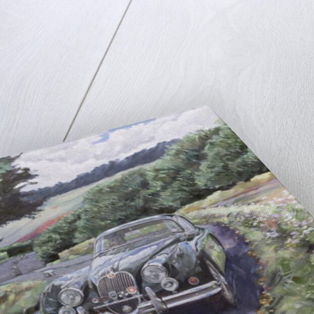 Jaguar XK150 Cruising by Clive Metcalfe