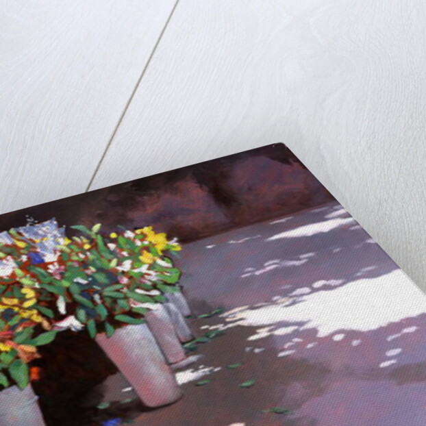 French Flower market, 2007 by Clive Metcalfe