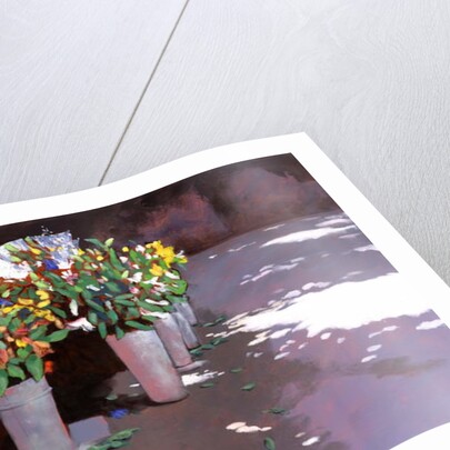 French Flower market, 2007 by Clive Metcalfe