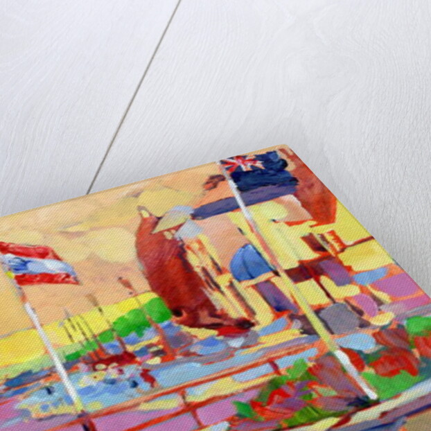 White Cliffs from Deal, 2007 by Clive Metcalfe