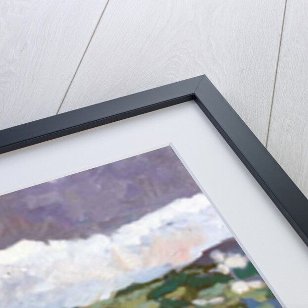 Fishing at Kingsdown White Cliffs, 2010 by Clive Metcalfe