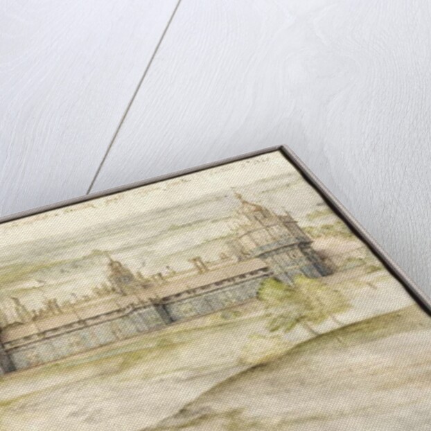 View of Nonsuch Palace in Surrey, 1567-8 by Joris Hoefnagel