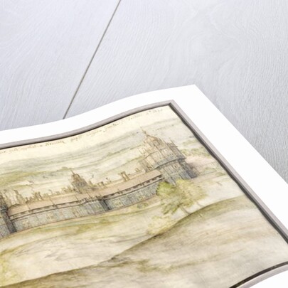 View of Nonsuch Palace in Surrey, 1567-8 by Joris Hoefnagel