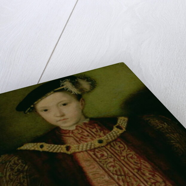 Portrait of King Edward VI 16th century by English School